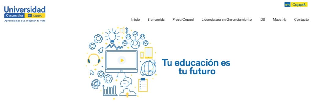 Sitio Web de Universidad Coppel